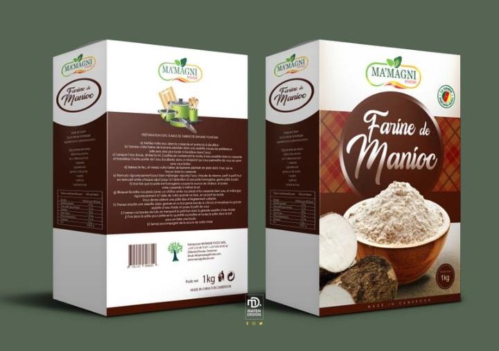 Farine de Manioc-MA'MAGNI-1KG - Online Africa