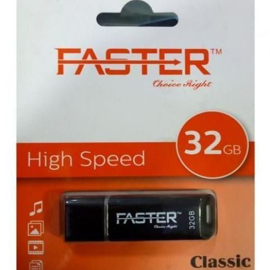 Clé USB FASTER - 2Go - Noir