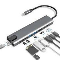 USB Hub Type C (6 in 1) - Multifunction Adapter for Mac & Windows