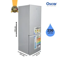 Réfrigérateur_combiné_220_litres_Oscar_OSC-310S-C