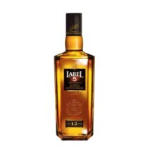 Whisky scotch Classic Black LABEL5 12 ans
