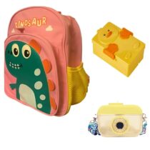 Pack Scolaire Maternelle Sac Gourde + Gamelle Mixte