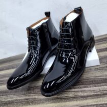 Bottines Homme Cuir Ciré Clarks