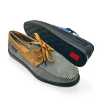 Mocassins Louis Vuitton homme pointure 47 à 53 couleur gris en daim