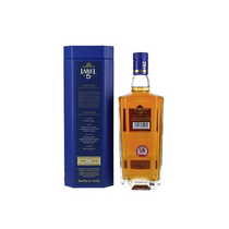 Étiquette Label 5 18 ans avec mention “Blended Scotch Whisky”