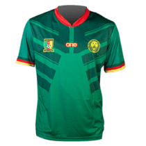 Maillot lions indomptables coupe du monde 2022.