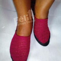 Ballerine femme tissée à la main R2023