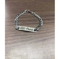 Bracelet Personnalisé - Gourmette Mixte - Argent