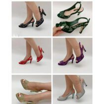Talons Escarpins à bride arrière - Pointures 37 à 41
