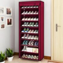 Etagere A Chaussures En Tissu - 9 Niveaux