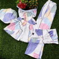 Ensemble Pyjama - 04 pièces - En coton