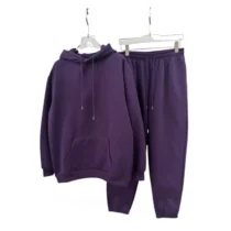Ensemble jogging oversize - 02 pièces - Violet