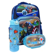 Pack scolaire Sac Avengers + Gourde + Gamelle - CE1/CE2