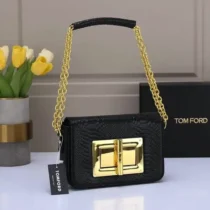 Sac bandoulière Tom Ford manche dorée