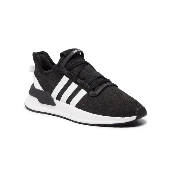 Sneakers Adidas U Path Run en vue de face, mettant en valeur le design épuré et les couleurs modernes.