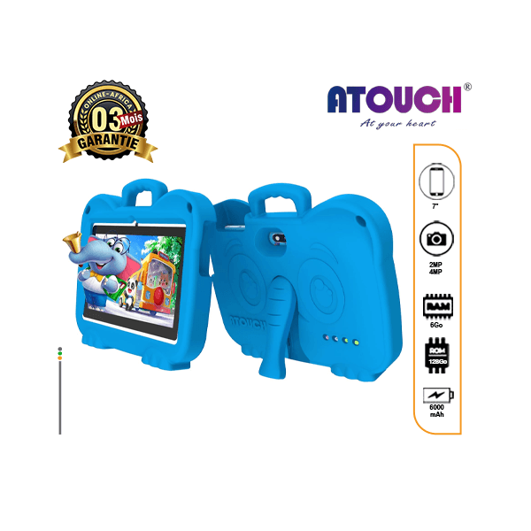 Tablette enfant Atouch K14 dédié aux enfants de tout âge