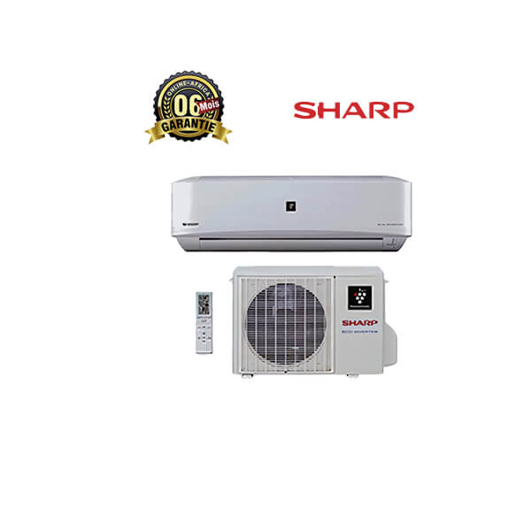 Climatiseur Split Sharp 3CV, design élégant et technologie Plasma cluster