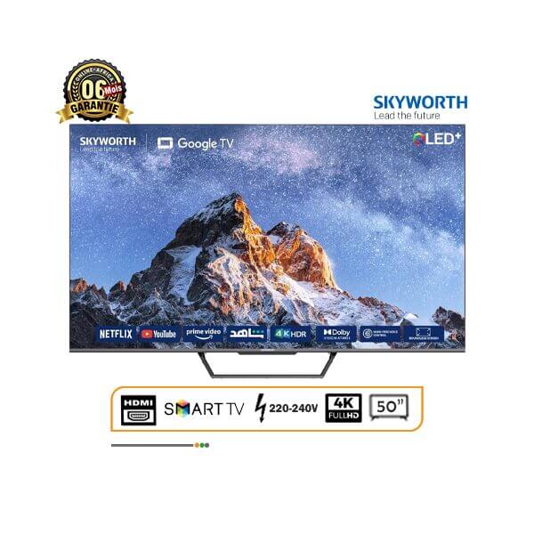 Le smart TV skyworth de 50 pouces