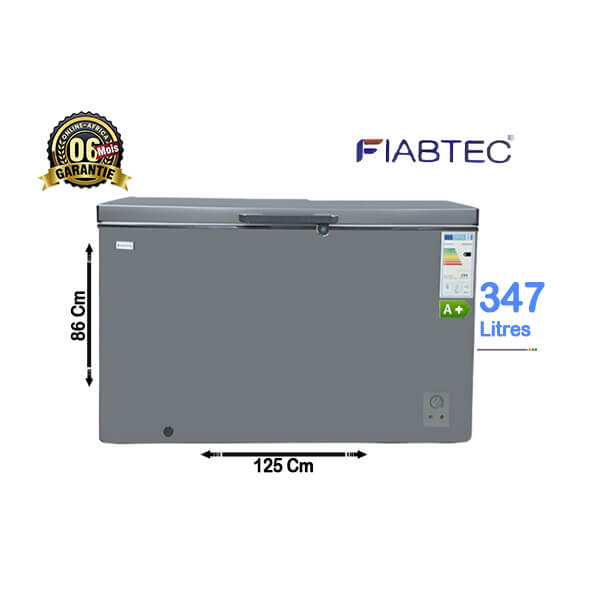 Congélateur Coffre Fiabtec 347L - Vue d'ensemble.