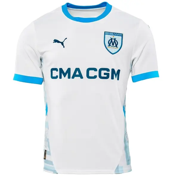 Maillot Marseille - Blanc- Personnalisable
