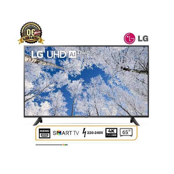 smart TV LG 65 pouces design