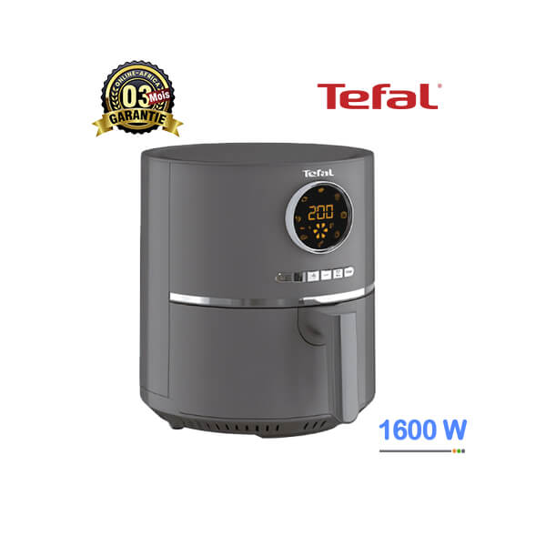 Friteuse Électrique Tefal 1600W Vue de face, design compact et moderne