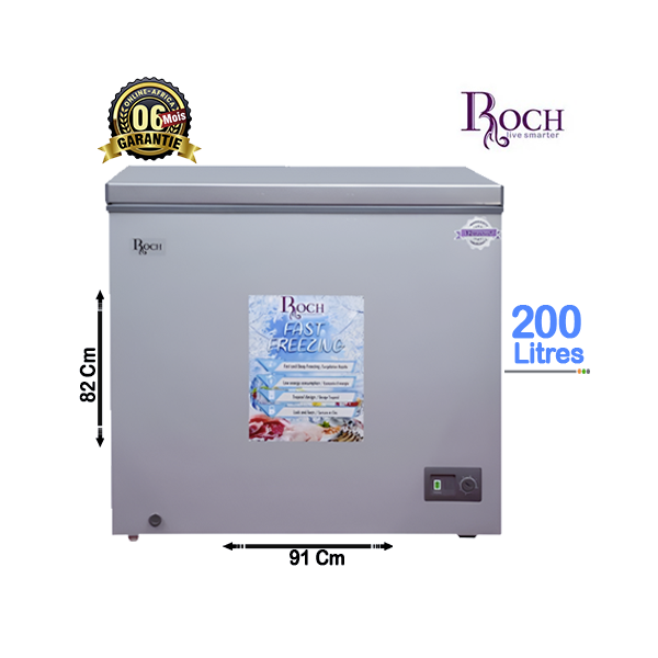 Congélateur Coffre Roch 200L - Vue d'ensemble.