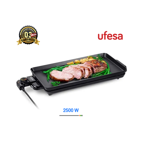 Le design de la plaque de grill Ufesa GR8425