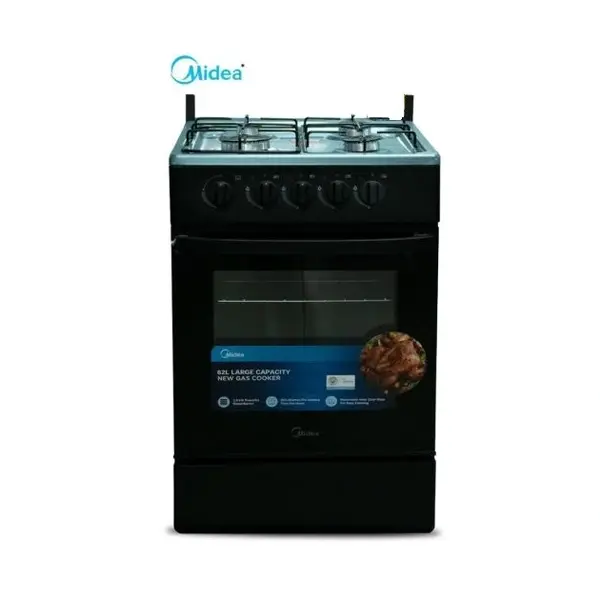Cuisinière à gaz MIDEA 50x50 - 4 foyers - MD508 - Manuel - 06 mois